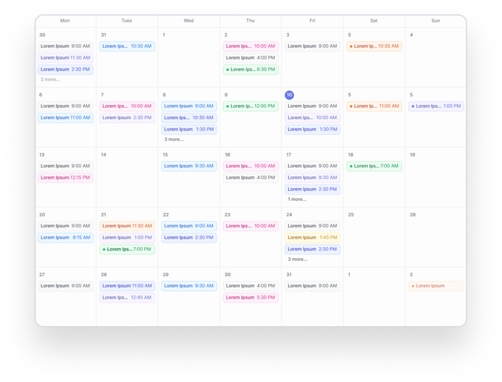 Contenvo content platform pricing feature calendar