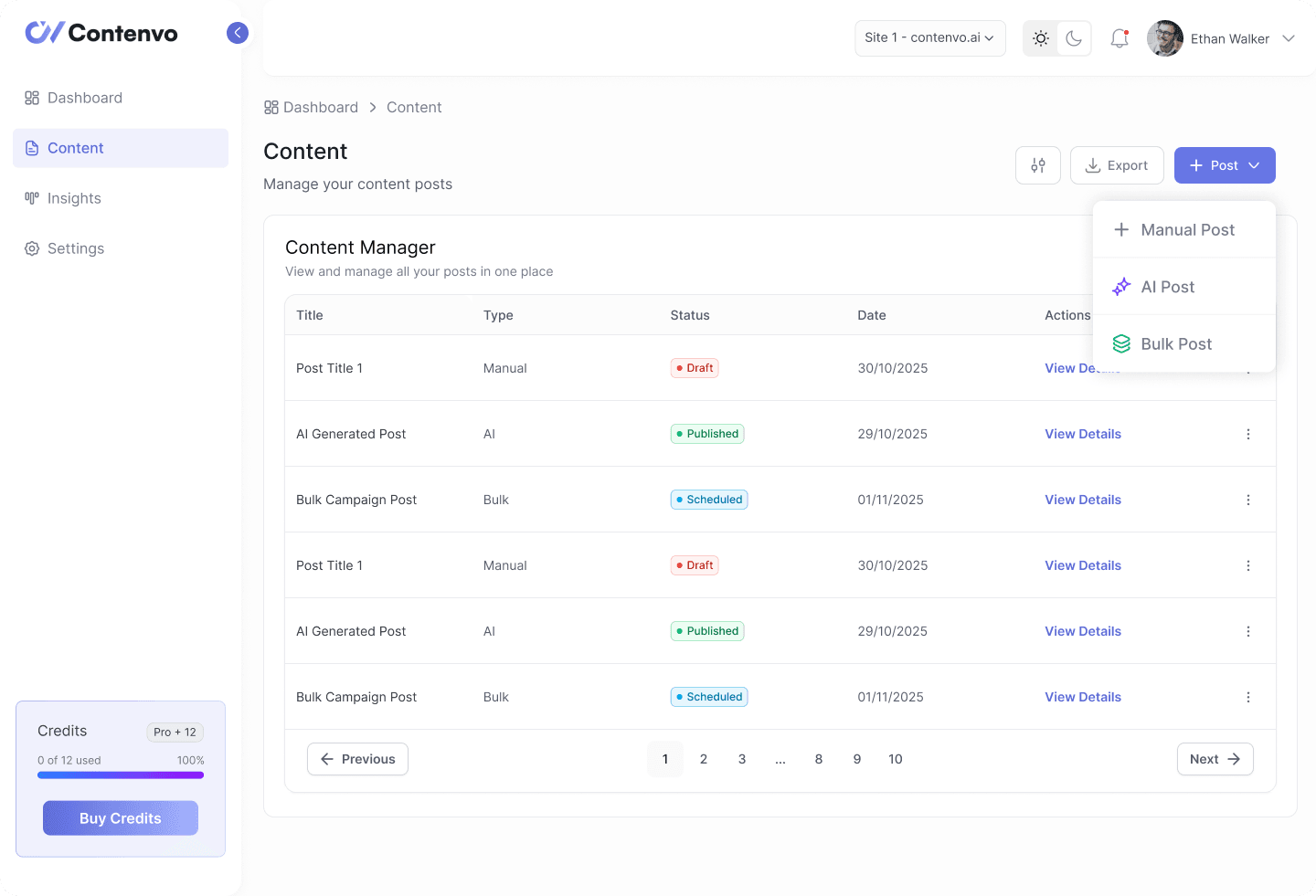 website content growth