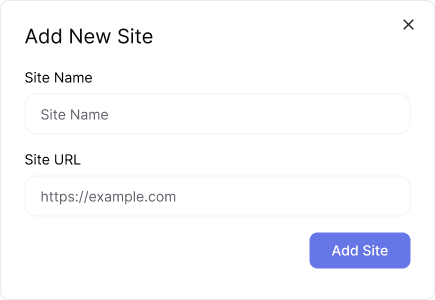 Contenvo add new site